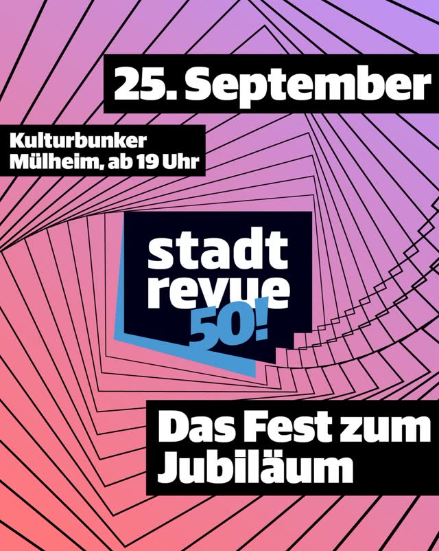 50 JAHRE STADTREVUE — Das Fest zum Jubiläum