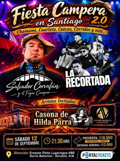 Fiesta Campera en Santiago 2.0
