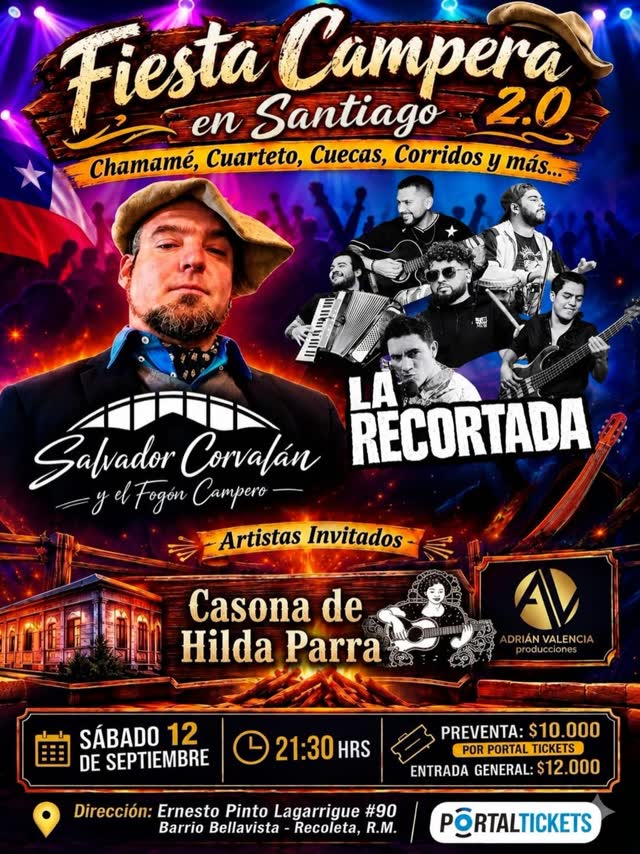 Fiesta Campera en Santiago 2.0
