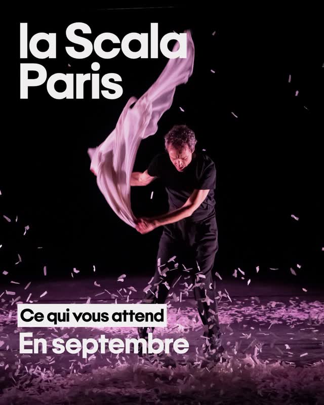 Septembre ou la promesse de beaux rendez-vous à La Scala Paris - dévoilement de notre programmation