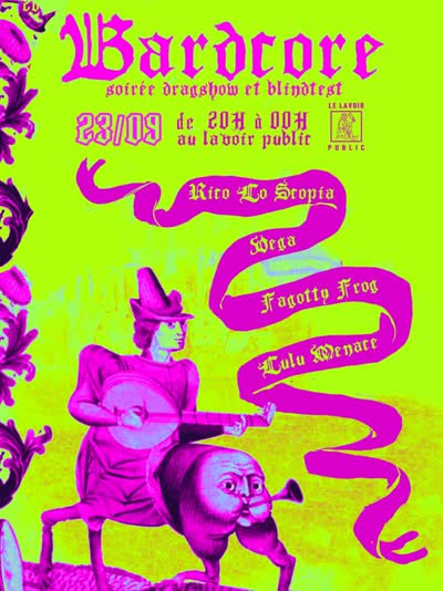 BARDCORE • soirée drag show et blind test
