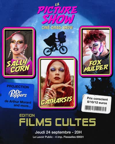 C’EST LA RENTRÉE 💥 Drag show cinématographique et CULTE