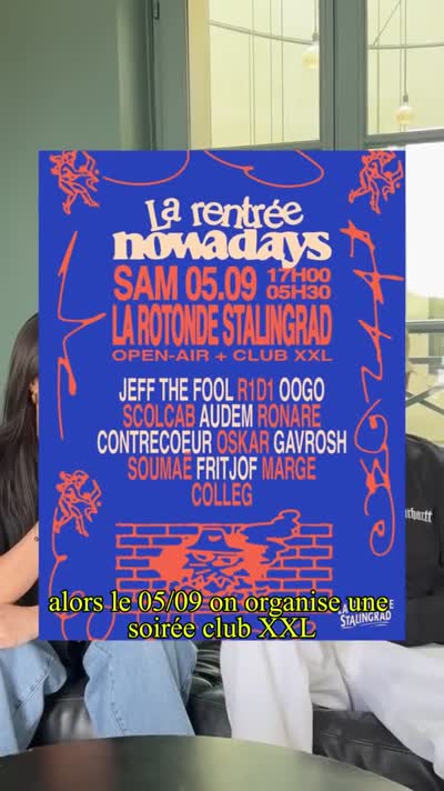 La rentrée nowadays - Soirée club XXL