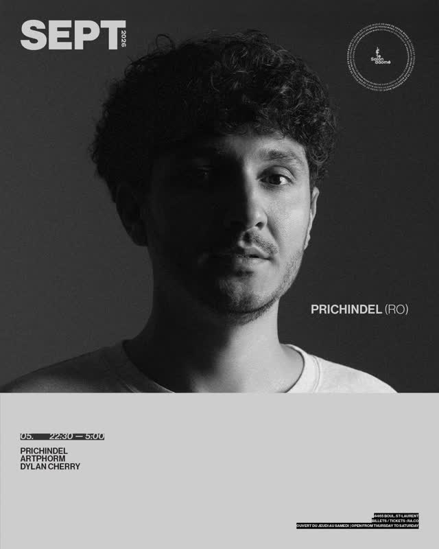 PRICHINDEL (RO) Romanian sound, jusqu'à 5h. W/ Artphorm · Dylan Cherry
