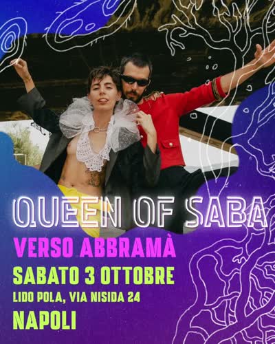 QUEEN OF SABA LIVE A NAPOLI / Abbramà_Festival di comunità per l'autodeterminazione di genere