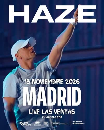 @oficial_haze llega a Live Las Ventas