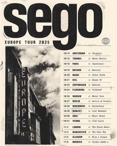 sego EUROPE TOUR 2026