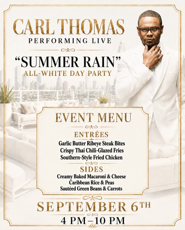 Summer Rain ALL WHITE RnB DAY PARTY