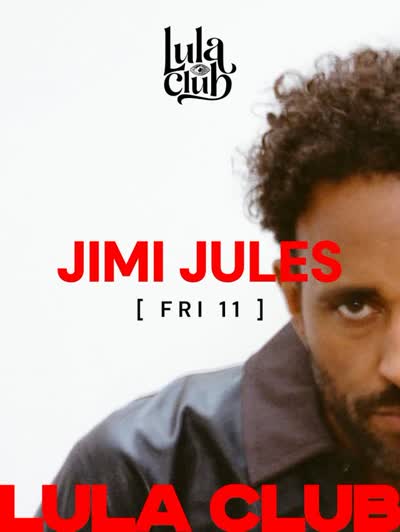 Jimi Jules at Lula Club - Race Weekend