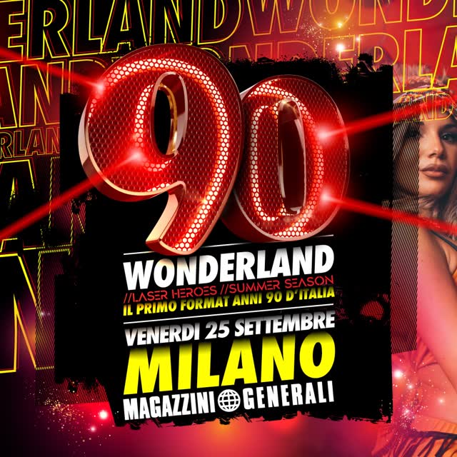 90 WONDERLAND – LASER HEROES