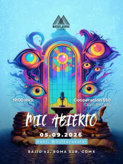 Micrófono Abierto - Decimocuarta edición
