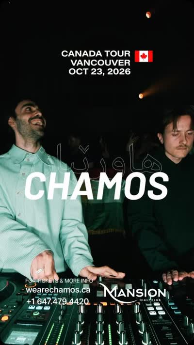 CHAMOS IS BACK IN VANCOUVER