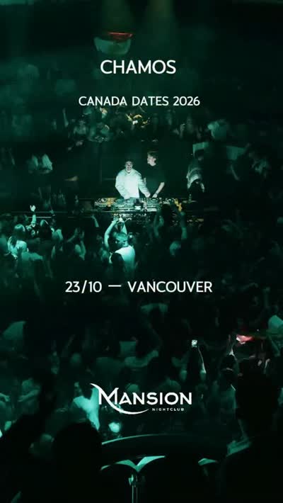 CHAMOS IS COMING BACK TO VANCOUVER
