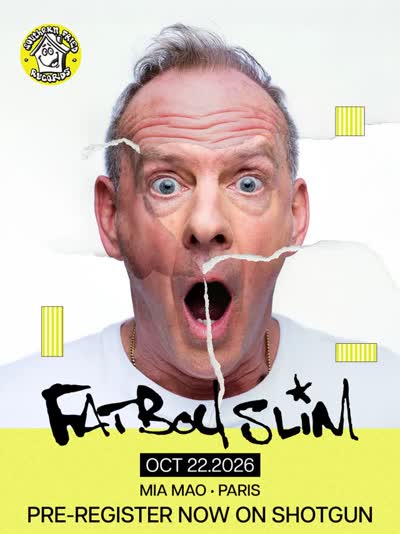 [CONCERT] Jeudi 22 octobre, Mia Mao accueille Fatboy Slim et Southern Fried Records