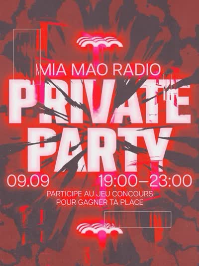 MIA MAO Radio private party