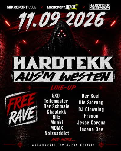 Free Rave Hardtekk aus’m Westen