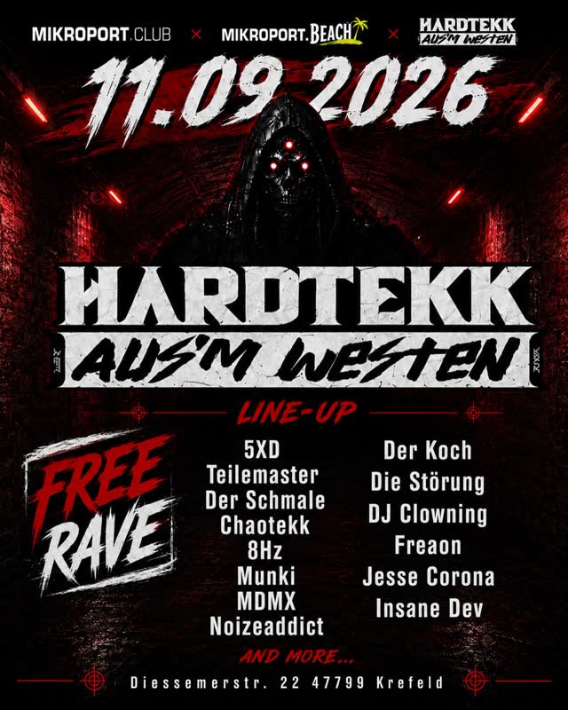 Free Rave Hardtekk aus’m Westen