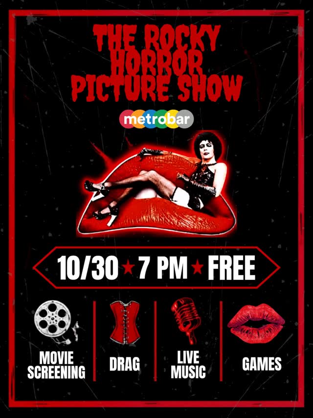 ROCKY HORROR PICTURE SHOW Screening & Live Drag Performance