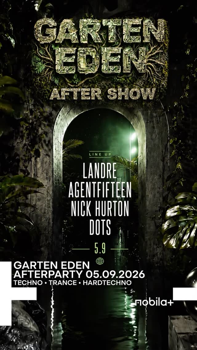 GARTEN EDEN AFTERPARTY 🌿