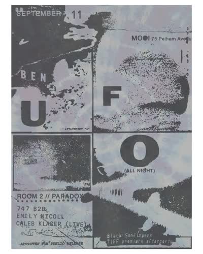 Ben UFO - Open to Close at Mooi!