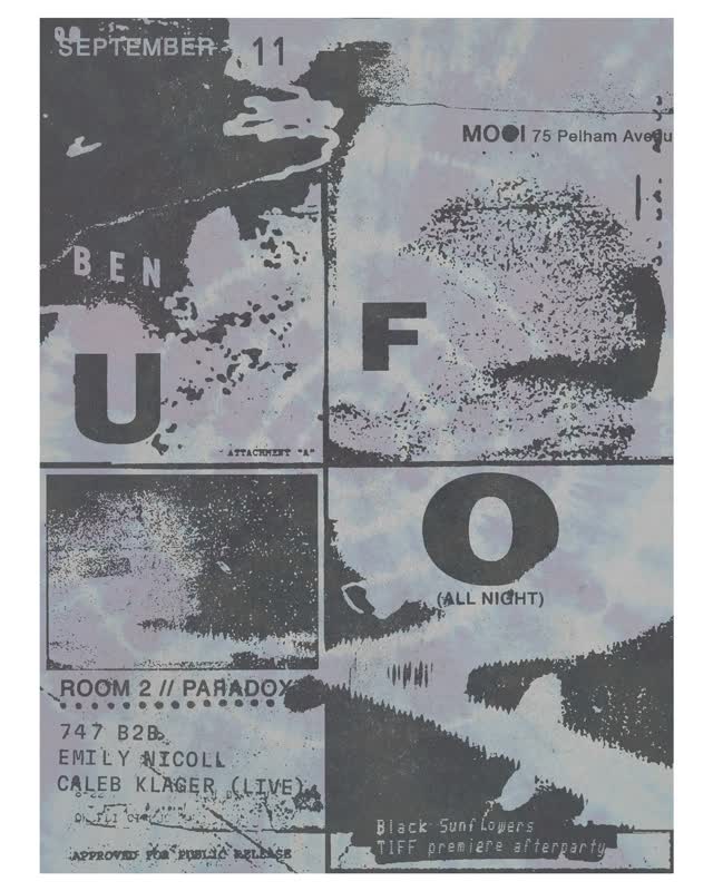 Ben UFO - Open to Close at Mooi!