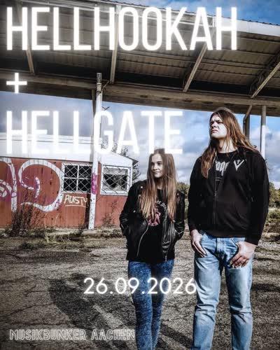 Oldschool-Metal im Zweiergespann! Das litauische Duo Hellhookah