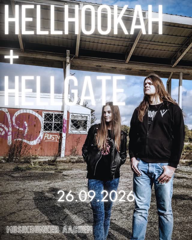 Oldschool-Metal im Zweiergespann! Das litauische Duo Hellhookah