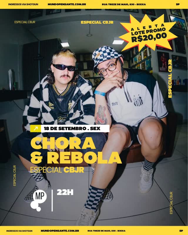 Chora & Rebola Especial CBJR