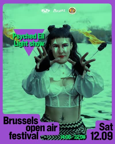 2nd performance announcement: Psyched Eli — LED Light Show