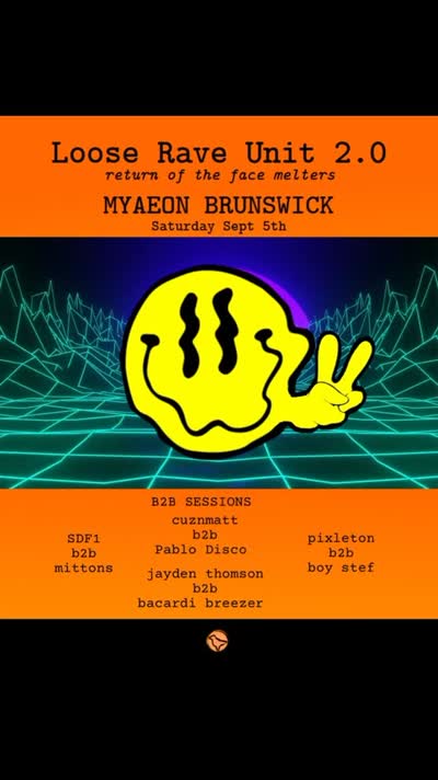 Loose Rave unit return with 14 hours of Face Melters across two floors