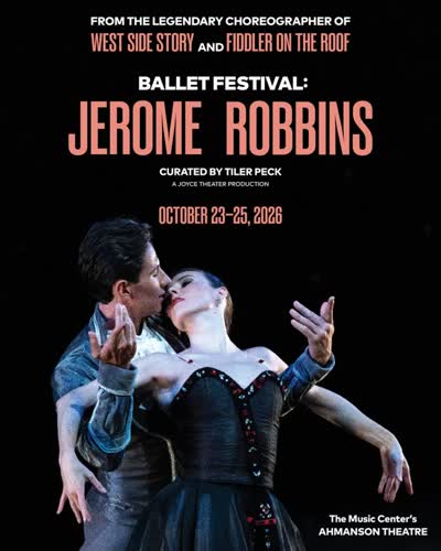 Celebrate the extraordinary legacy of Jerome Robbins in a special program curated by New York City Ballet Principal Dancer @tilerpeck.