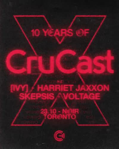 HUGE LINEUP REVEAL: 10 Years of @crucast_