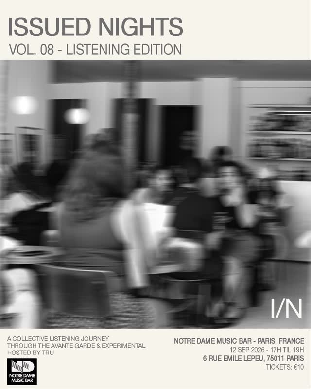 ISSUED NIGHTS — PARIS VOL. 08