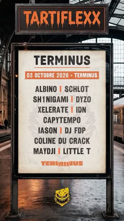 KRRRRT Tartiflexx est de retour le 03/10 pour notre première édition en club