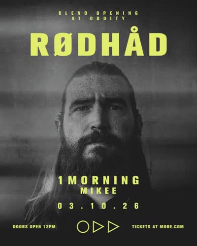 BLEND OPENING with RØDHÅD (5 HOURS SET)