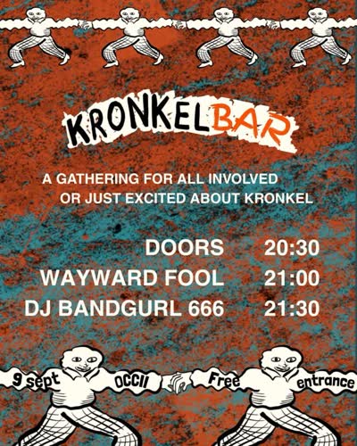 Kronkel pre event at OCCII