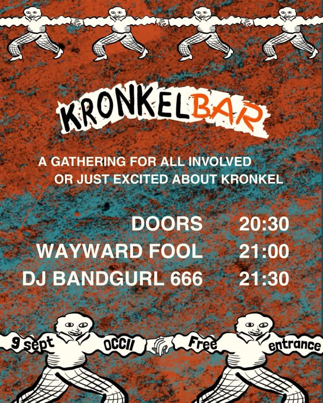 Kronkel pre event at OCCII