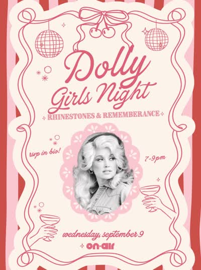 A night for Dolly 💗