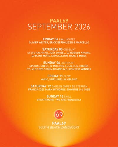 SEPTEMBER AT PAAL69