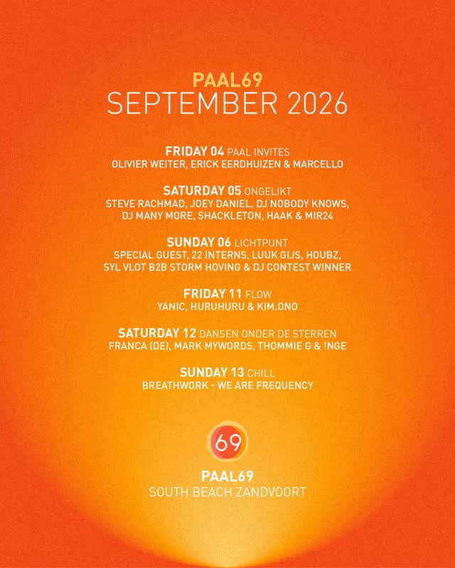 SEPTEMBER AT PAAL69