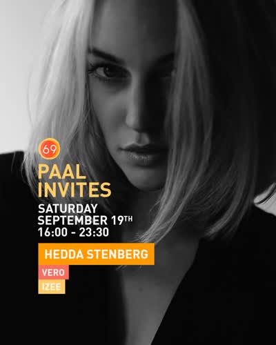 PAAL69 INVITES HEDDA STENBERG