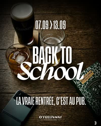 BIENVENUE À O’SULLIVANS ACADEMY