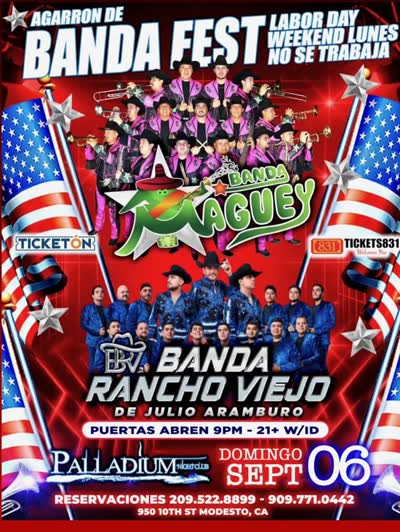 LABOR DAY WEEKEND - Banda Rancho Viejo & Banda Maguey