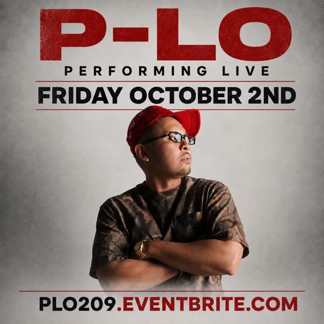 P-LO is PERFORMING LIVE Friday, October 2nd!