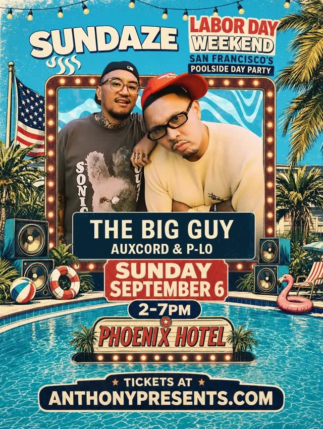 @sundaze x @thebigguythebigguythebigguy (@auxcord x @p_lo dj set)