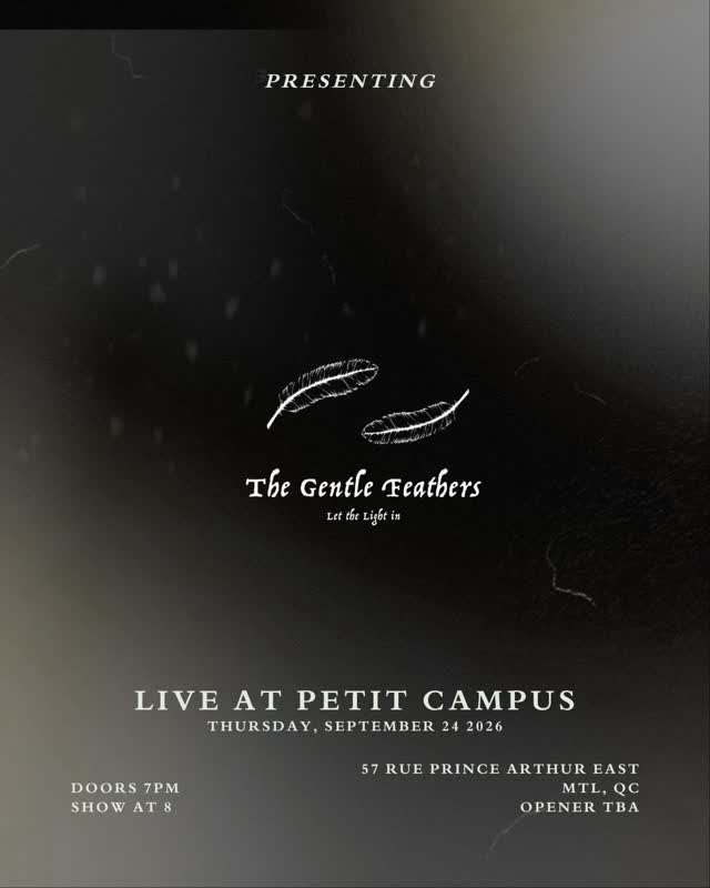 @thegentlefeathers + invités
