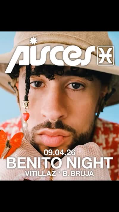 Benito Night fri 9/4 🐰 w/ @b.bruja @vitillaz404