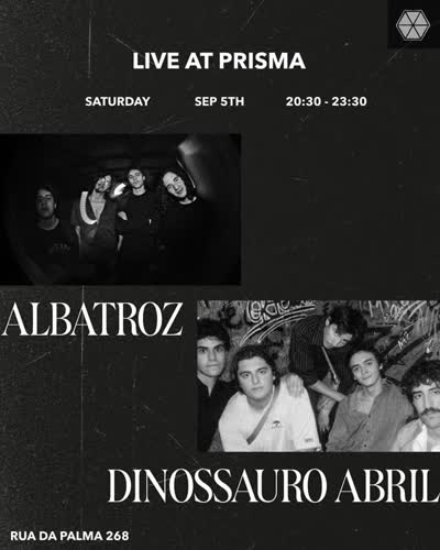 CONCERT OF @albatroztheband and @dinossauro.abril