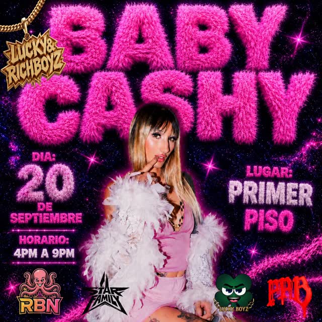 BABY CASHY LIVE