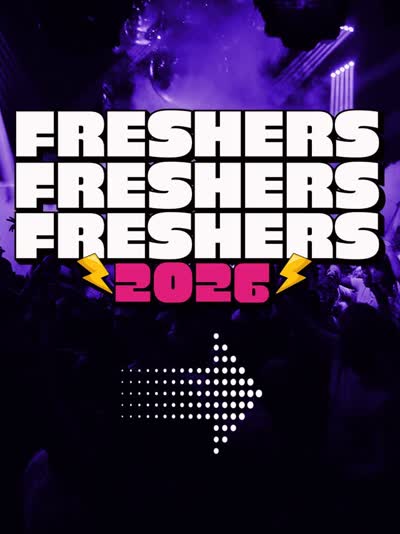 FRESHERS ’26 LOADING... / WTF! Fridays featuring Dick N Dom